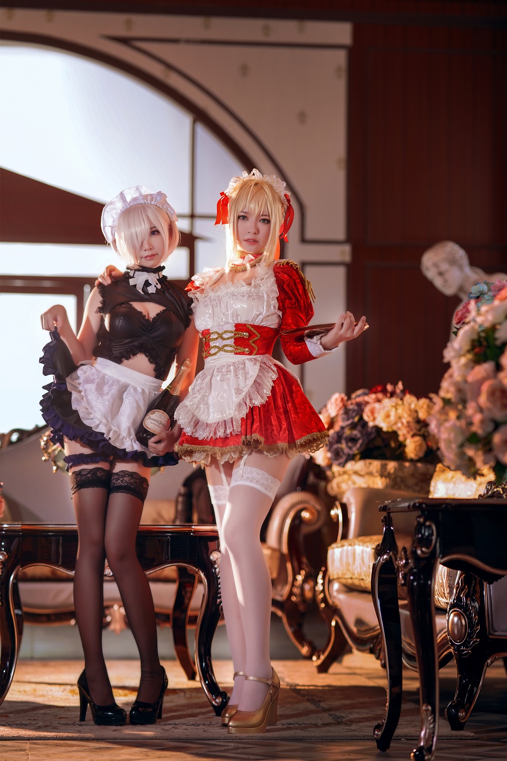 半半子&amp;面饼仙儿-Claudius Kyrielight Maid[22P]