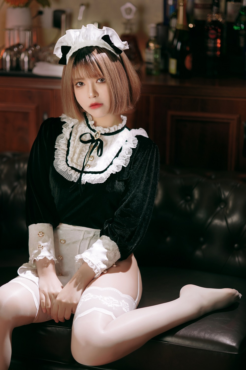 半半子-主人来一份下午茶吧[77P+2V]
