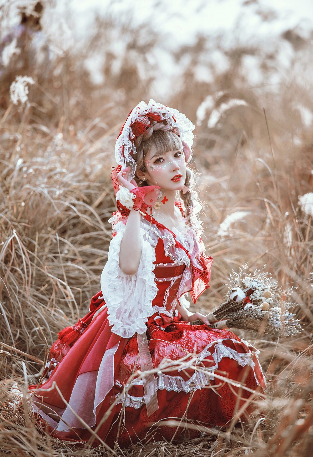 阿包也是兔娘-Lolita红裙[12P]