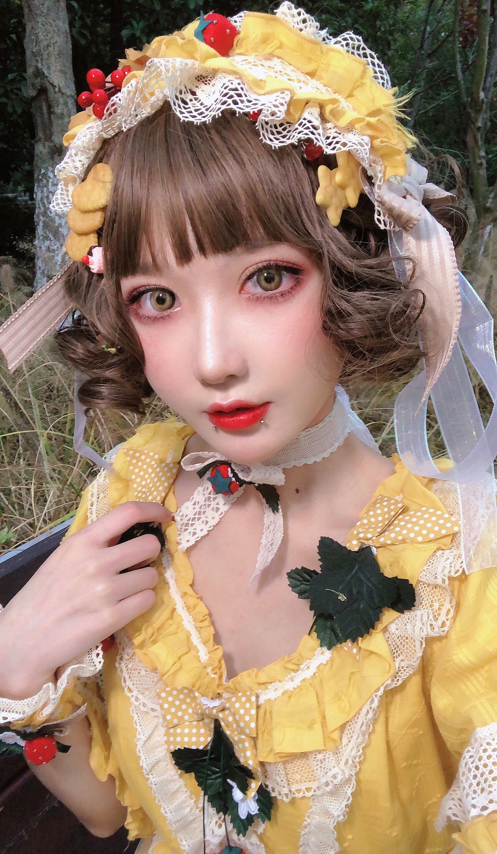 阿包也是兔娘-Lolita黄裙[12P]