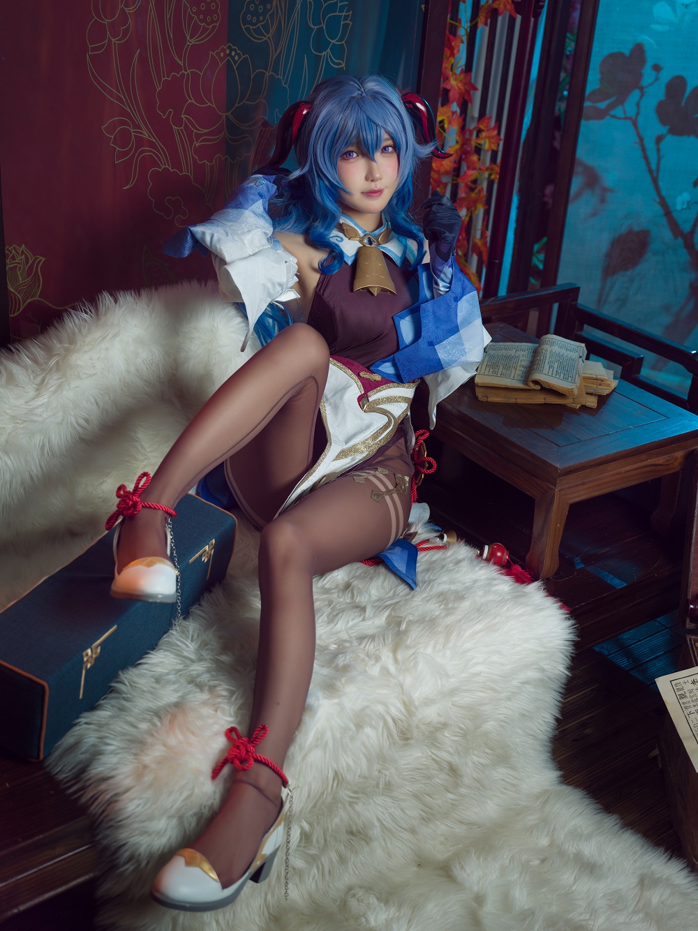阿包也是兔娘-舰长图-原神甘雨[30P]
