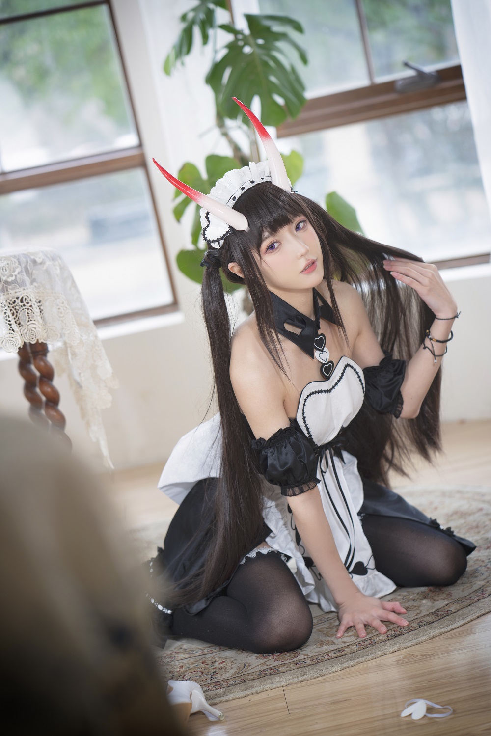 阿包也是兔娘-舰长图-能代女仆[23P]