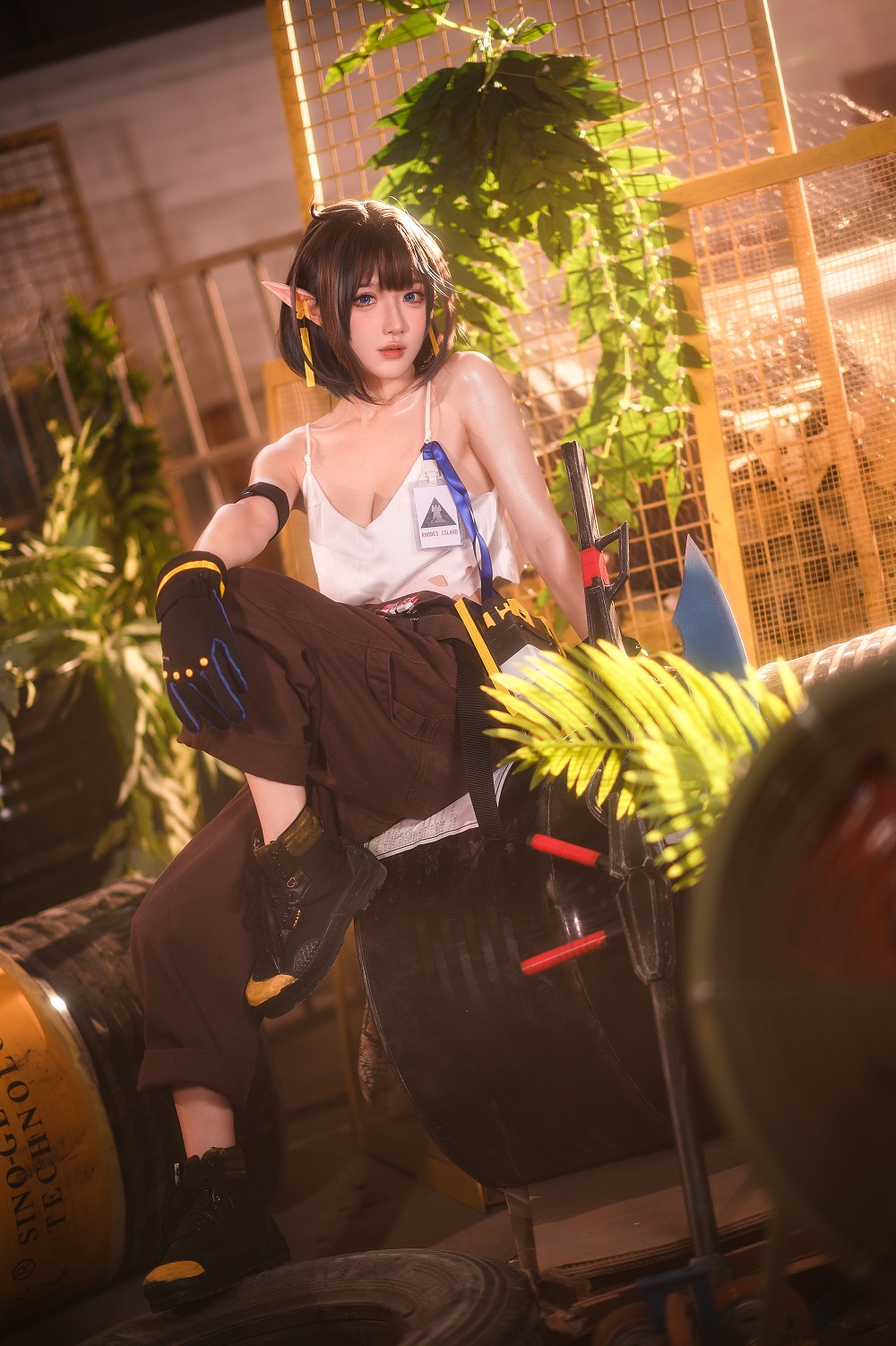 阿包也是兔娘-舰长图-明日方舟-森蚺[33P]