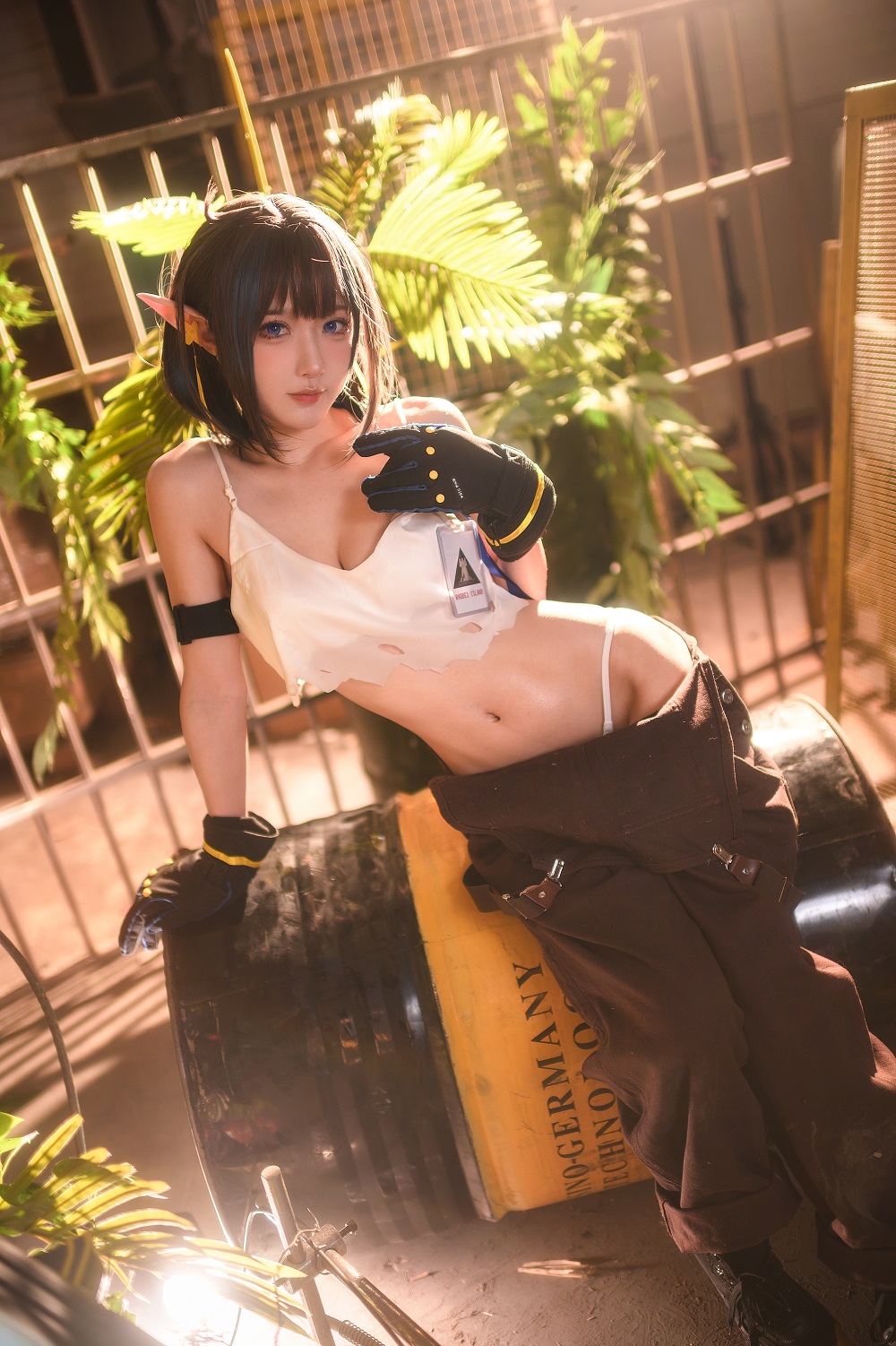 阿包也是兔娘-舰长图-明日方舟-森蚺[33P]
