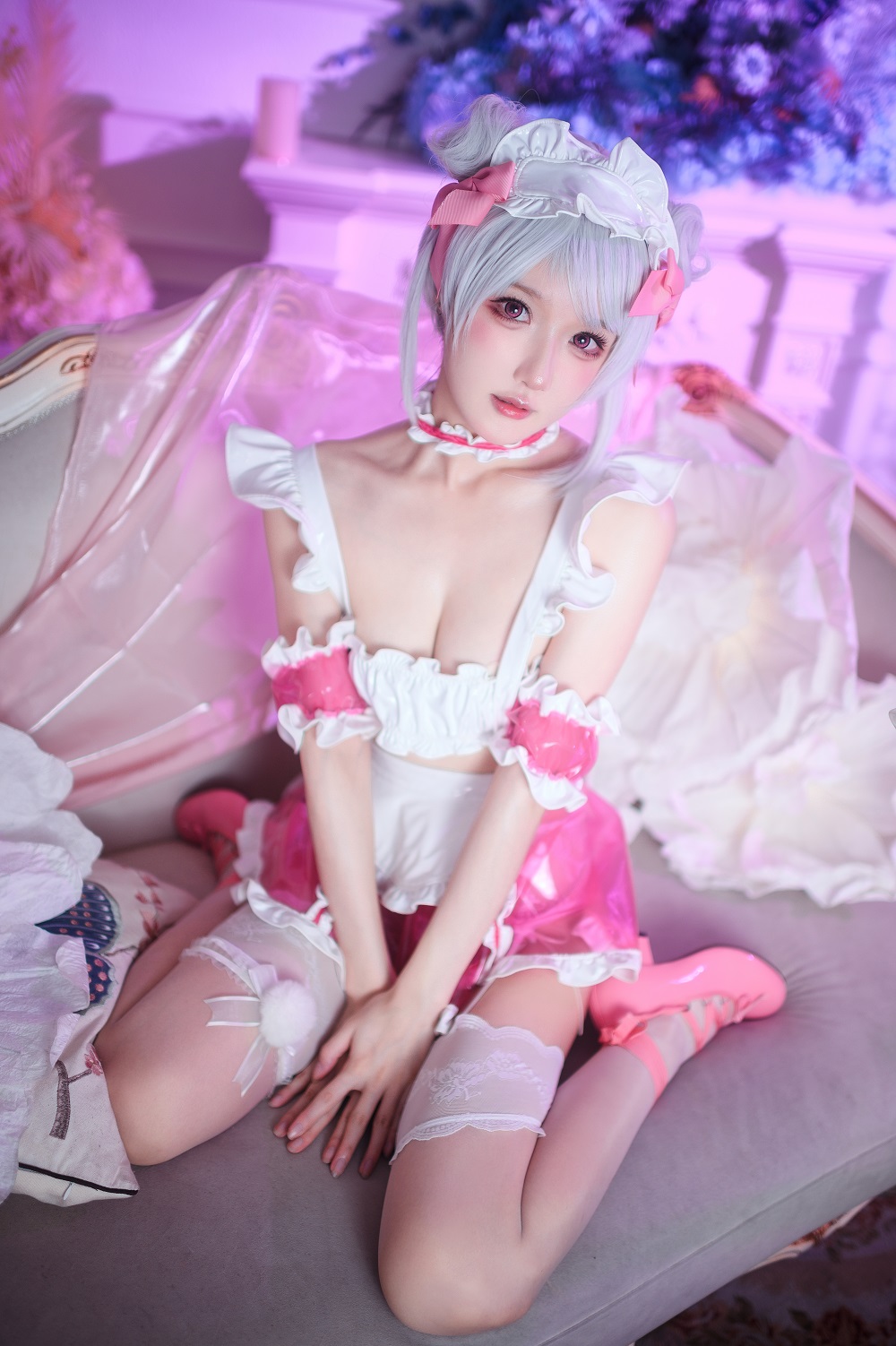 阿包也是兔娘-七夕粉粉女仆[49P]