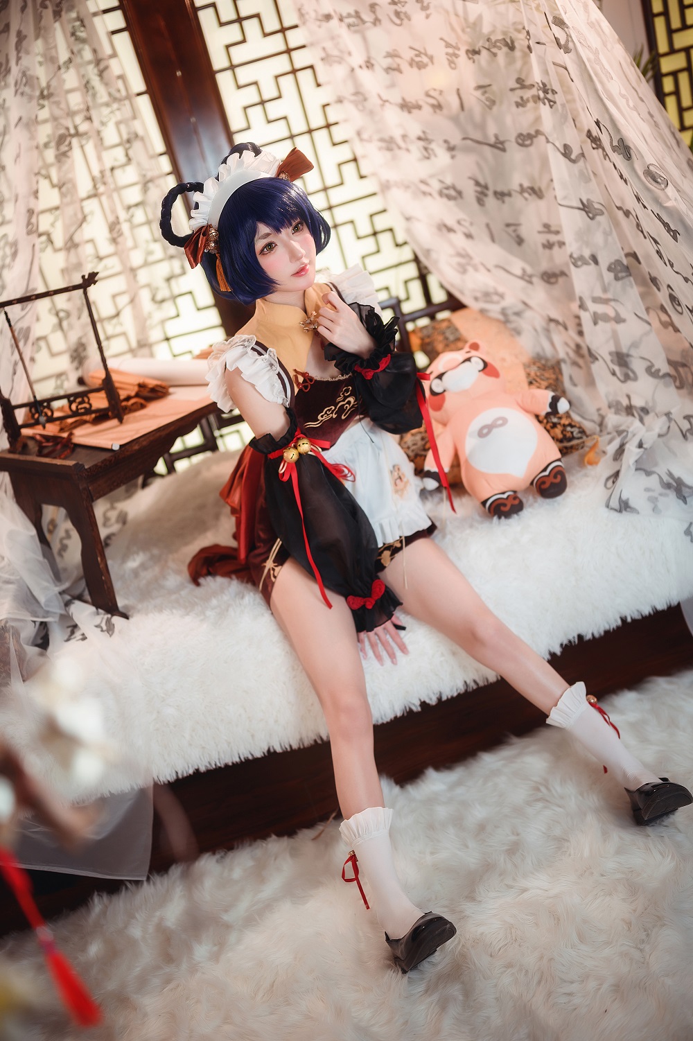 阿包也是兔娘-原神-香菱同人女仆[41P]