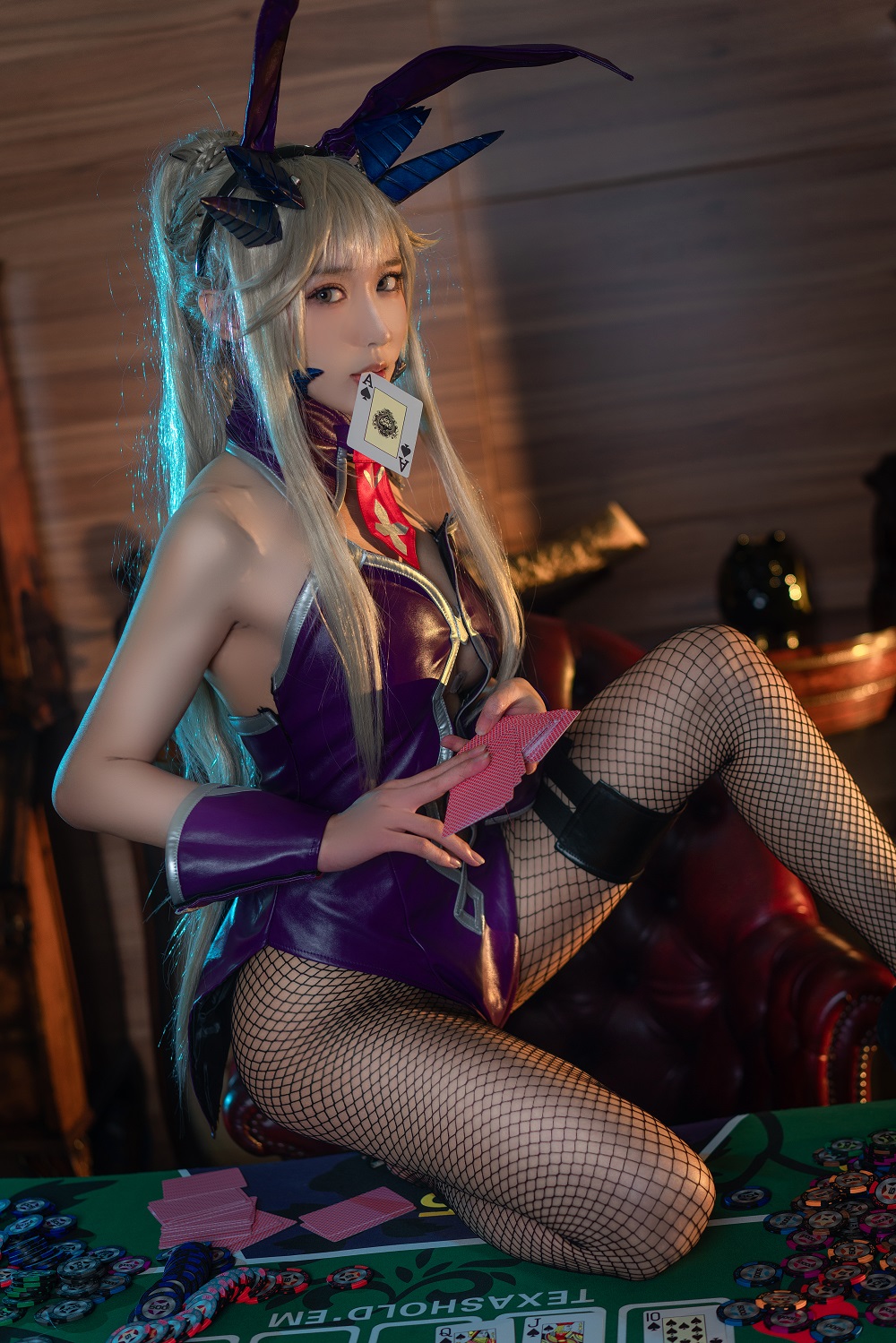 阿包也是兔娘-黑枪呆兔女郎[25P]