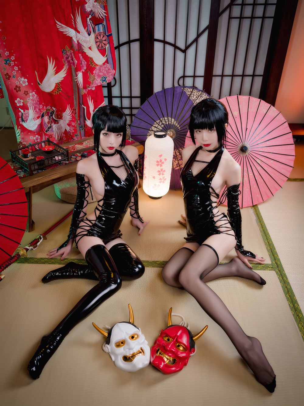 水淼Aqua&amp;清水由乃-忍者双人[40P+2V]