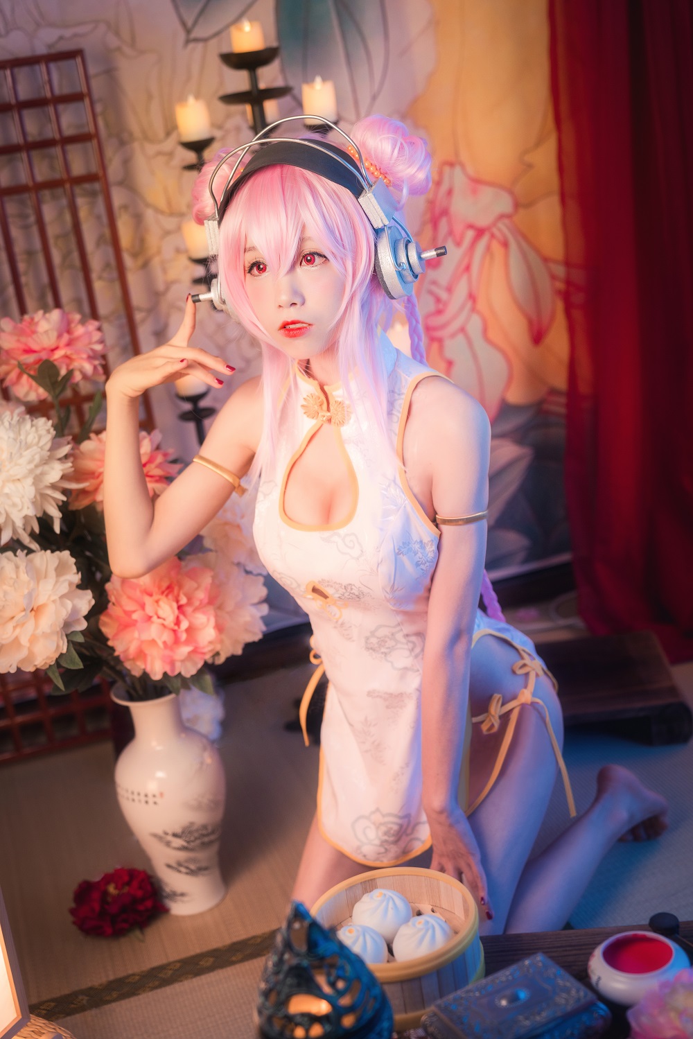 水淼Aqua-超级索尼子旗袍[9P]