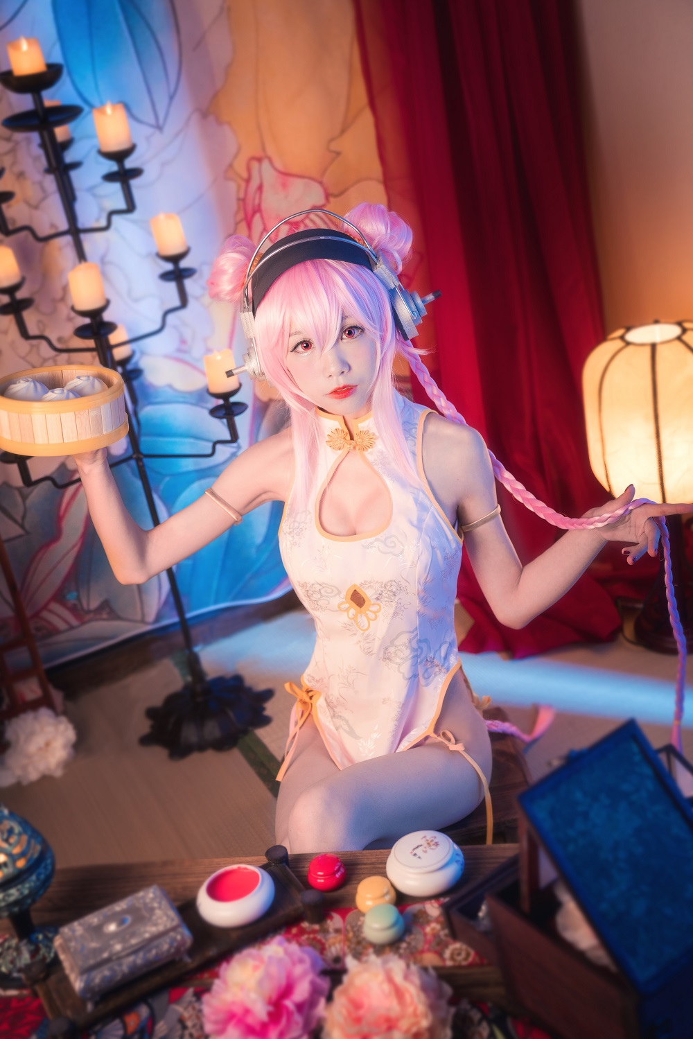 水淼Aqua-超级索尼子旗袍[9P]