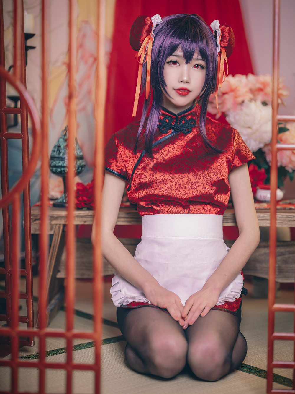 水淼Aqua-霞之丘诗羽旗袍[29P]