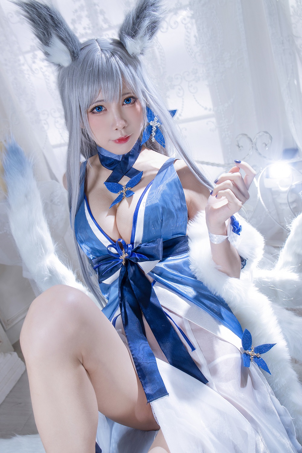 水淼Aqua-信浓礼服[46P]