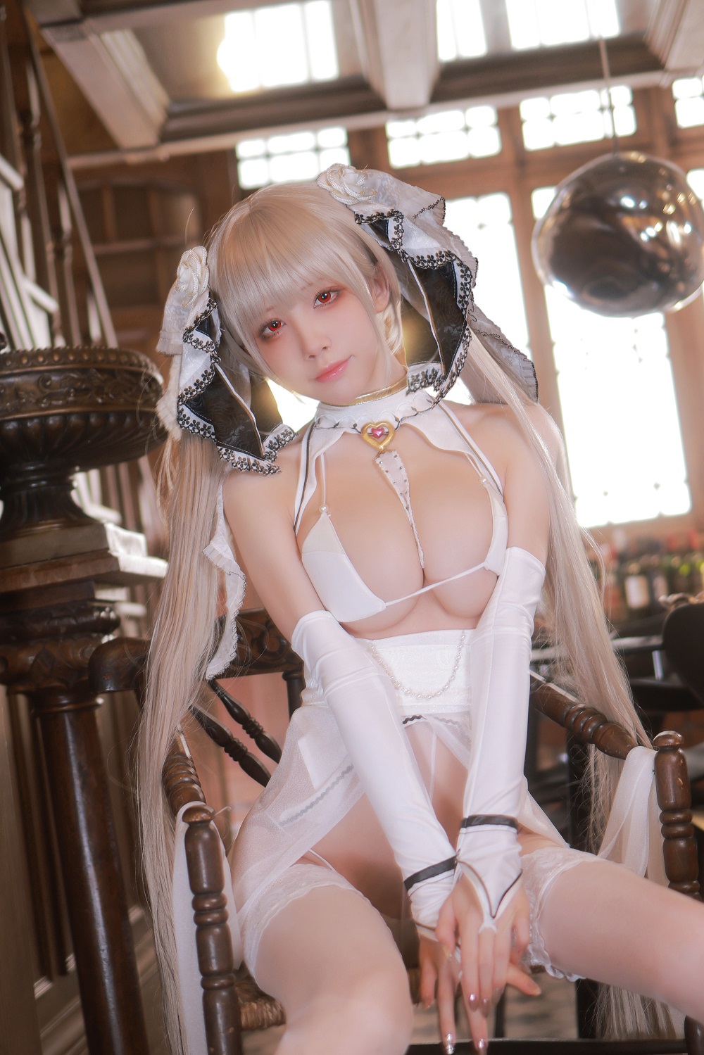水淼Aqua-碧蓝航线-可畏礼服[45P]