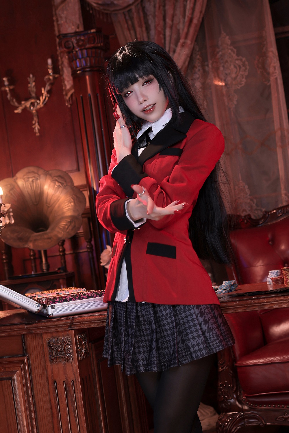 水淼Aqua-蛇喰梦子-JK制服&amp;同人兔女郎[140P]
