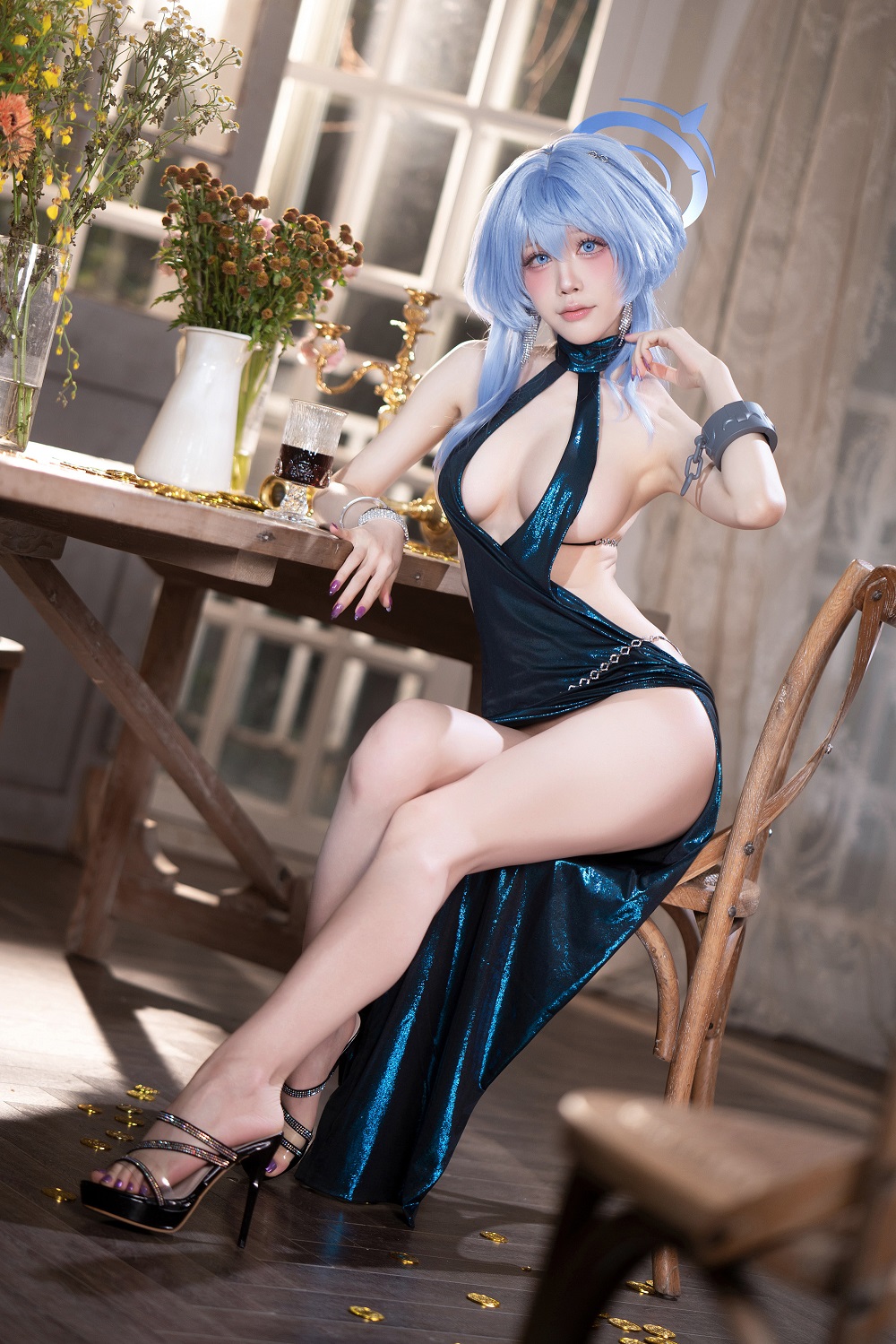 水淼Aqua-蔚蓝档案-天雨亚子礼服[146P]