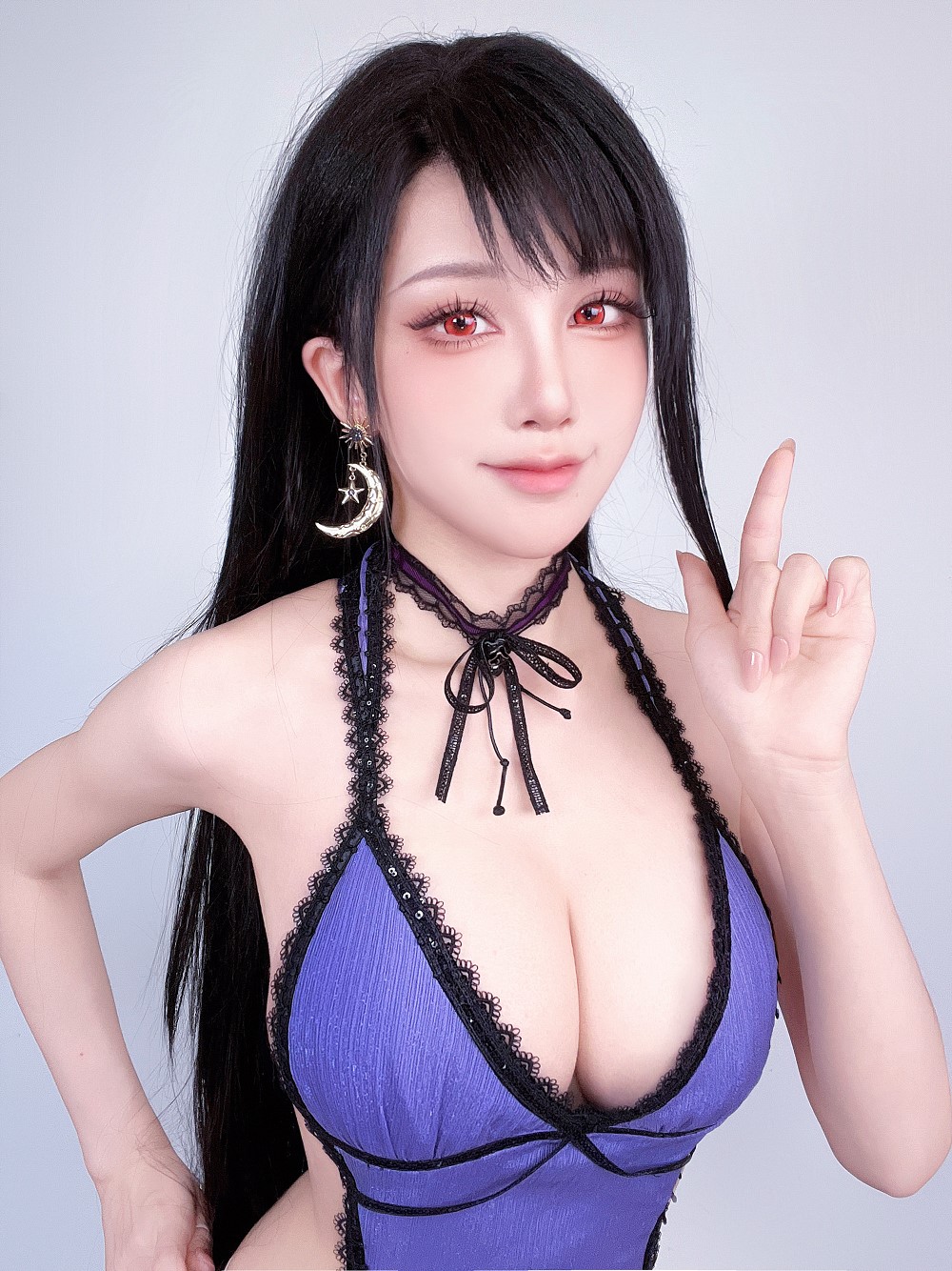 水淼Aqua-Fantia-蒂法礼服[28P]
