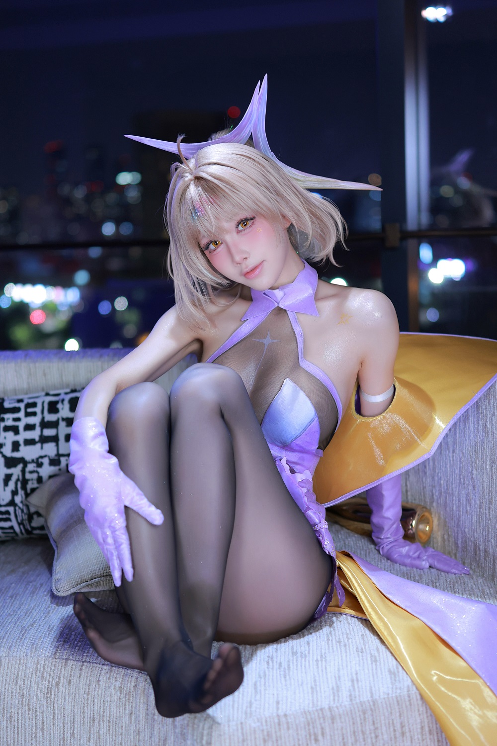 水淼Aqua-Nikke胜利女神-阿妮斯·超级巨星·星光[54P]