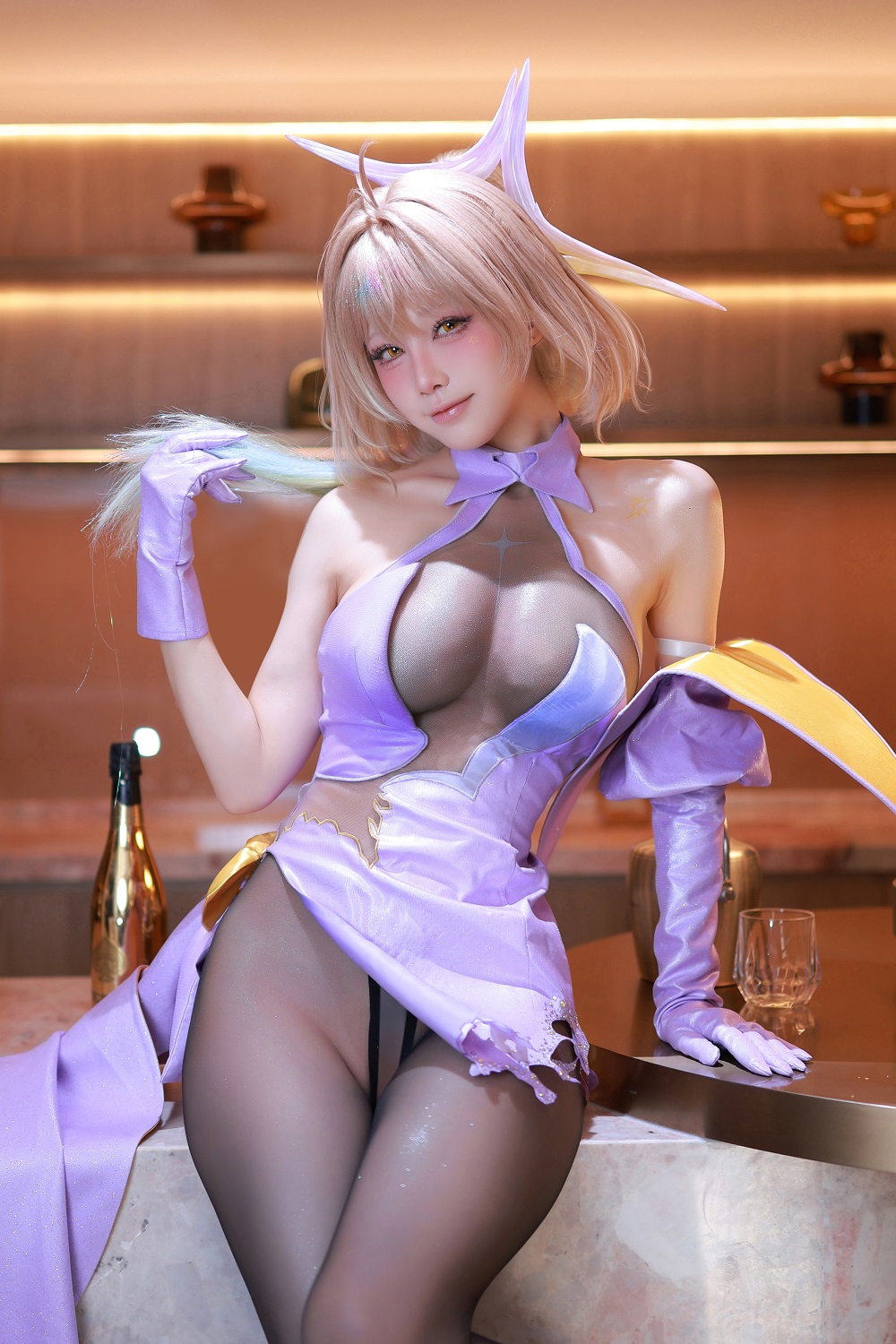 水淼Aqua-Nikke胜利女神-阿妮斯·超级巨星·星光[54P]