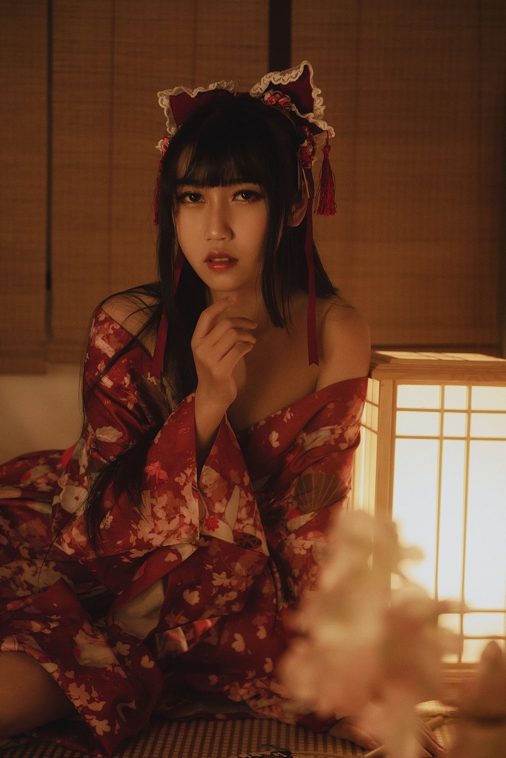 不呆猫-束缚和服[110P+2V]