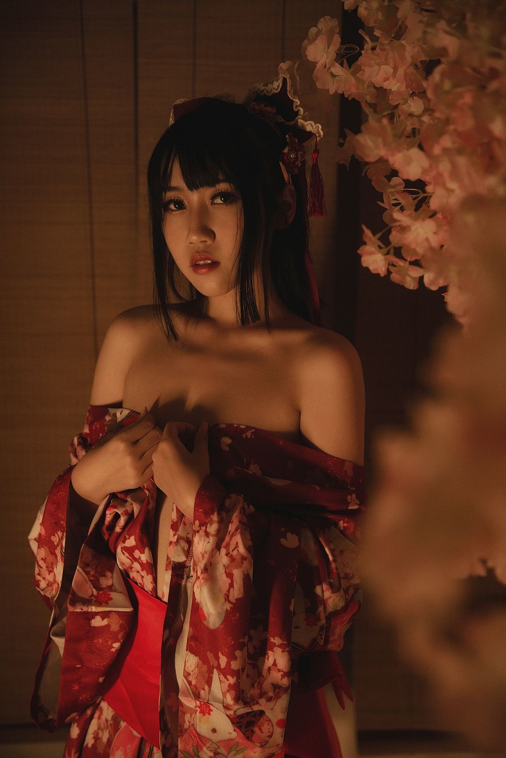 不呆猫-束缚和服[110P+2V]