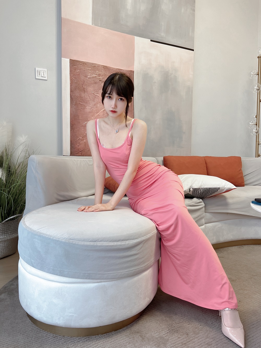 不呆猫-粉色浴室人妻[39P+1V]