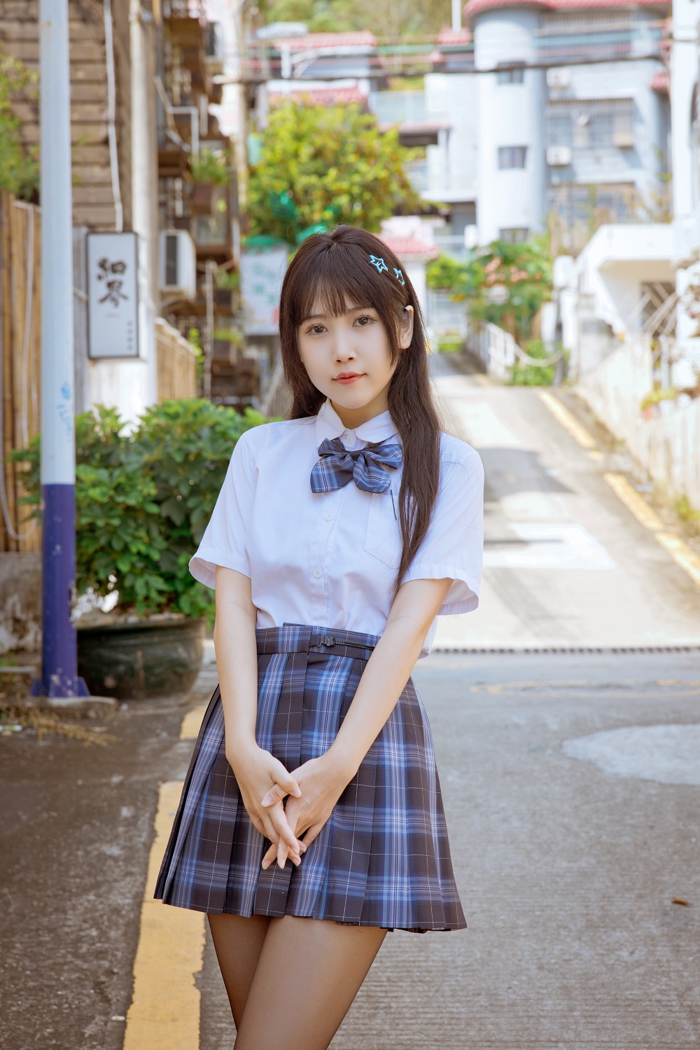 不呆猫-泳衣JK学妹[59P+1V]
