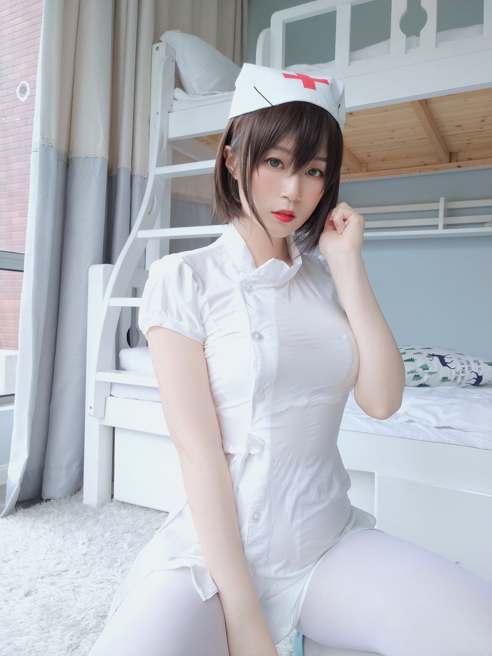 白银81-白丝护士[51P]