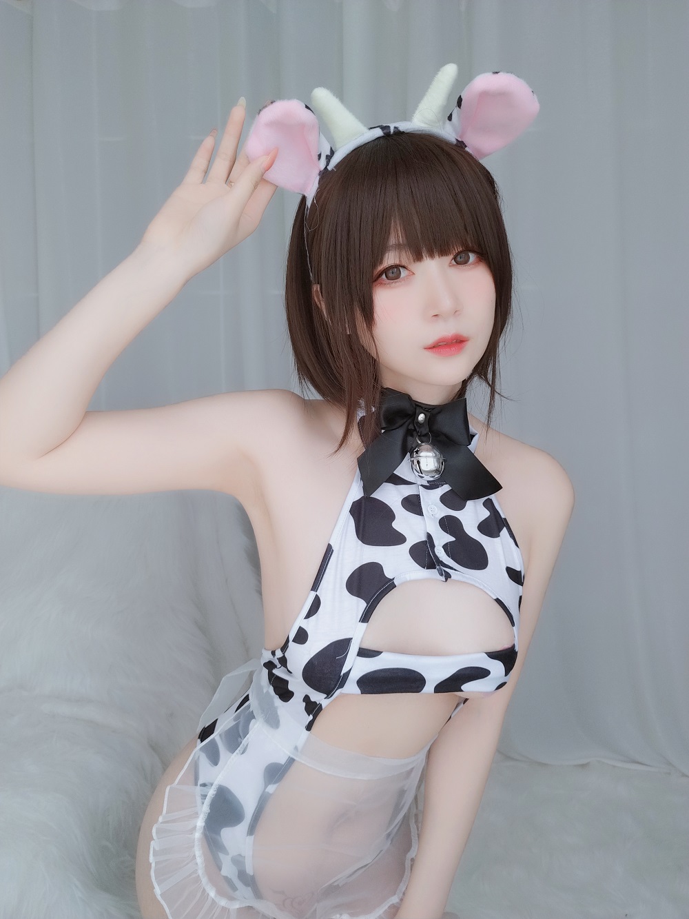 白银81-自摄Vol.46-可爱奶牛[100P+3V]