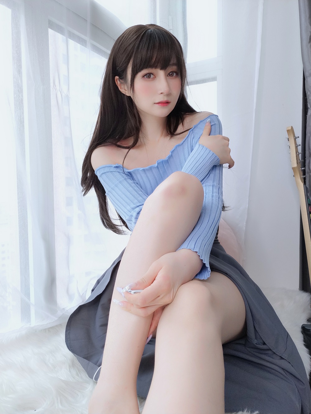 白银81-自摄Vol.59-吉他妹妹[165P]