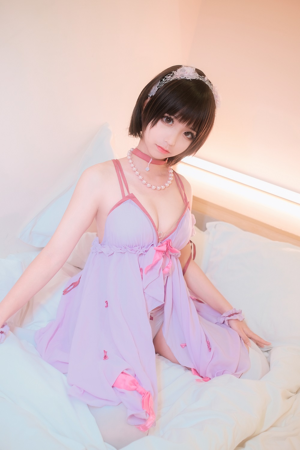 蠢沫沫-加藤惠睡衣[44P]
