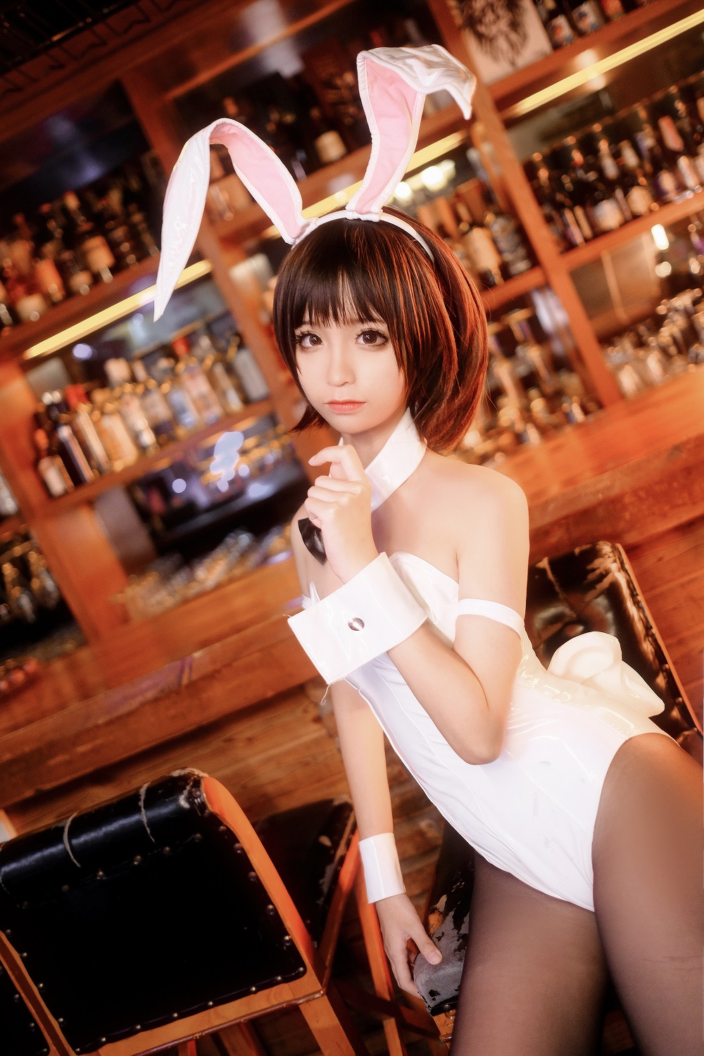 蠢沫沫-加藤惠兔女郎[40P]