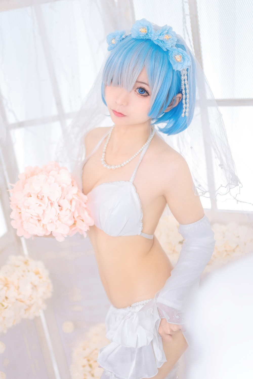 蠢沫沫-蕾姆花嫁[44P]
