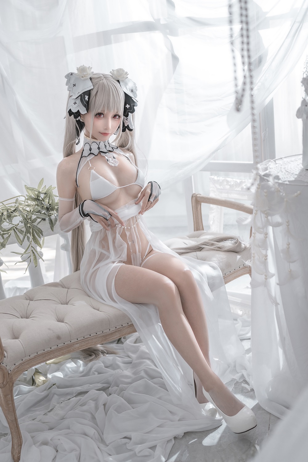 蠢沫沫-可畏婚纱[57P]