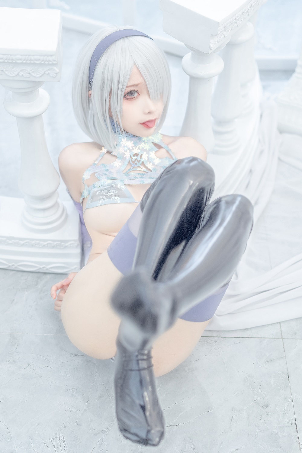 蠢沫沫-2B冰雪[35P]