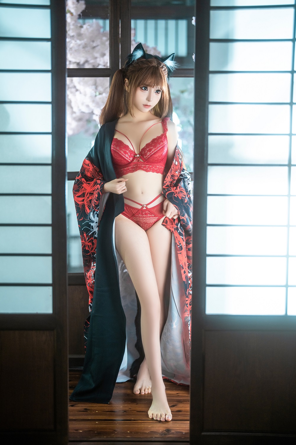 蠢沫沫-捆绑和服[55P]