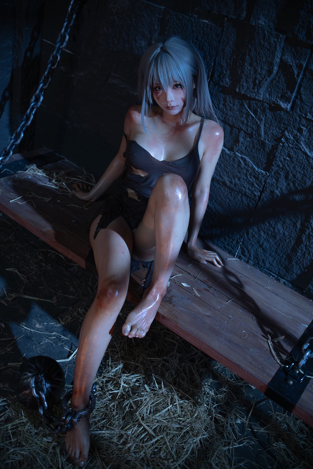 蠢沫沫-奴隶少女希尔薇[83P+2V]