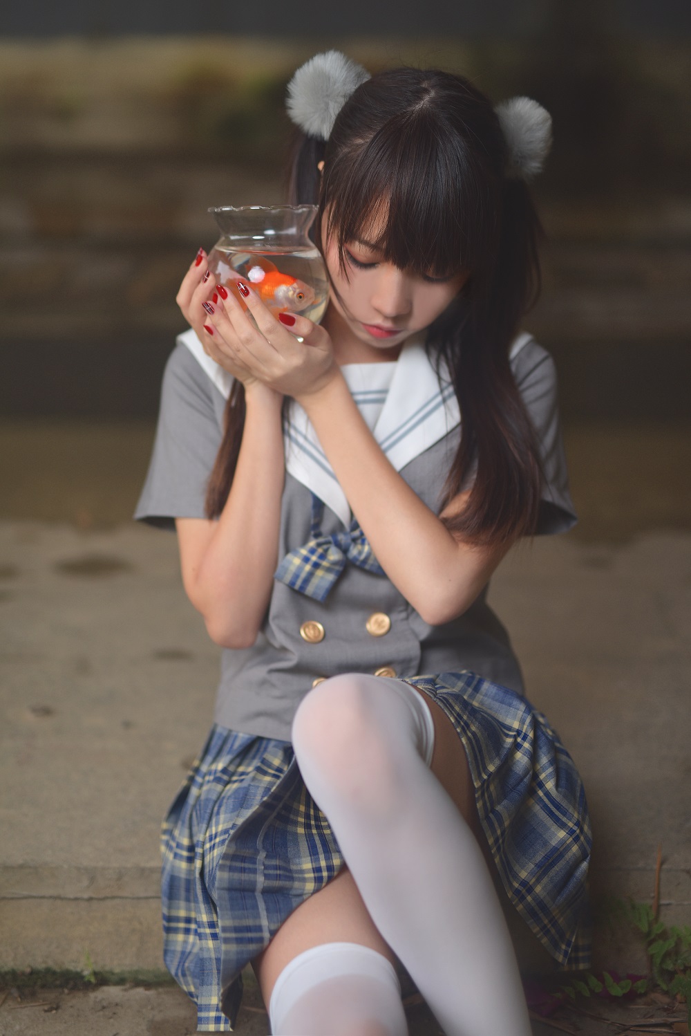 二佐Nisa-JK私房集[87P]