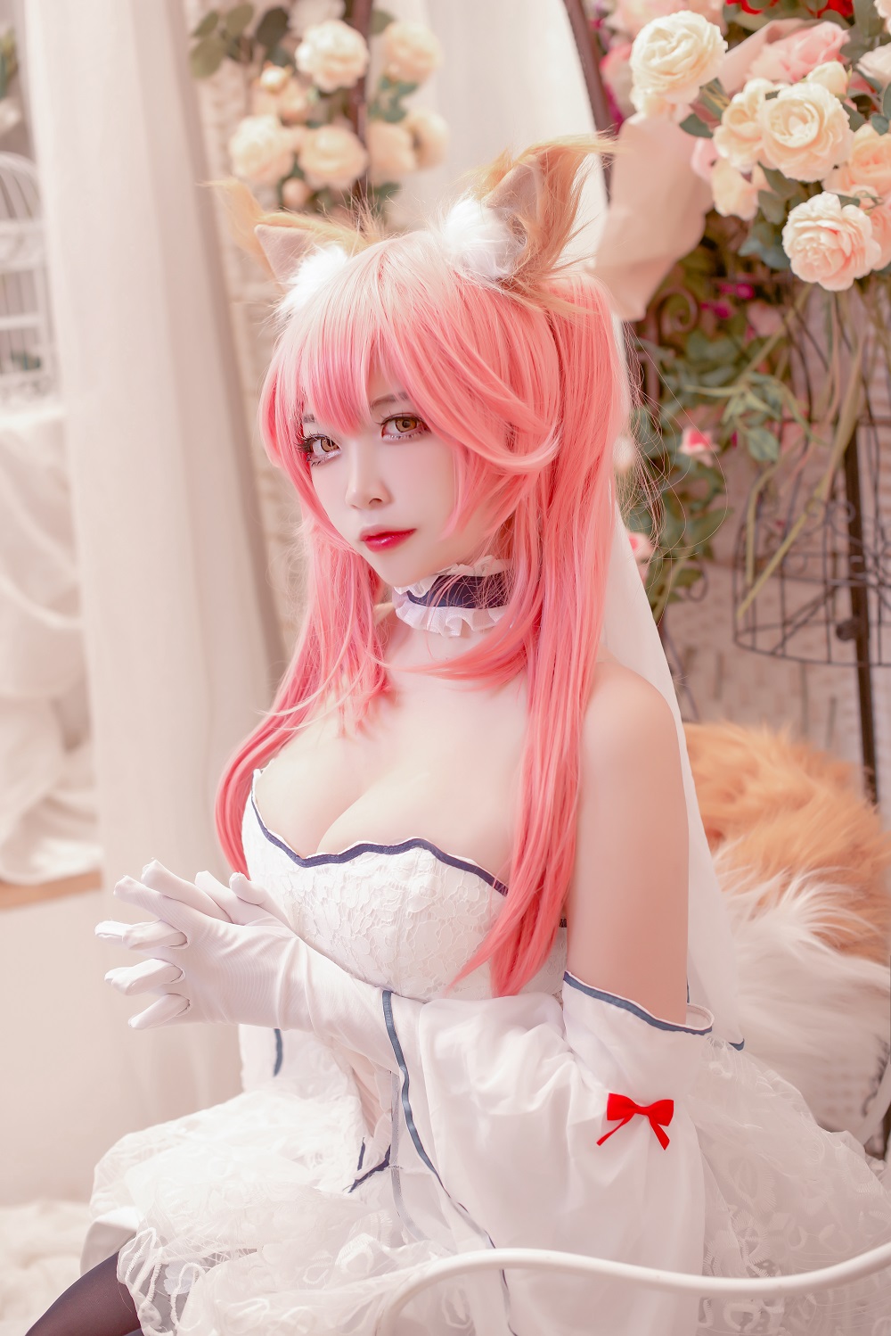 二佐Nisa-Fate-玉藻前婚纱[9P]