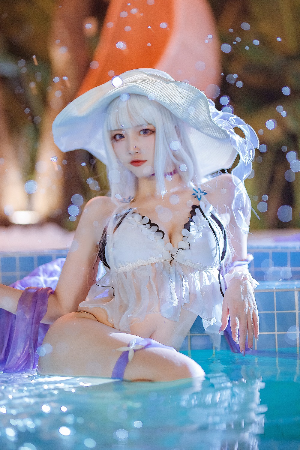 二佐Nisa-碧蓝航线-光辉泳装[39P]