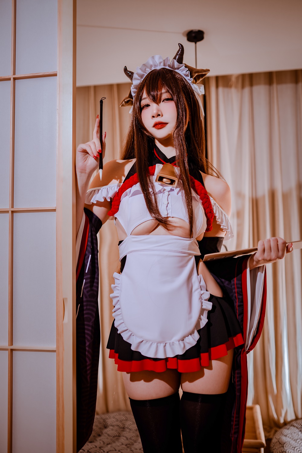 二佐Nisa-碧蓝航线-樫野女仆[33P]