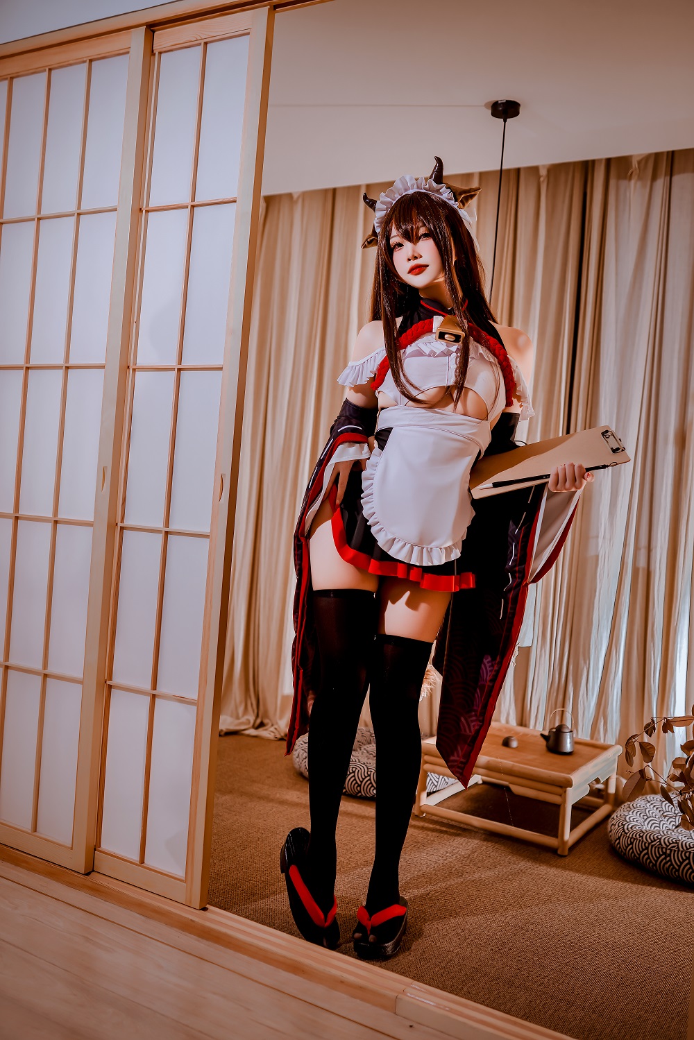 二佐Nisa-碧蓝航线-樫野女仆[33P]