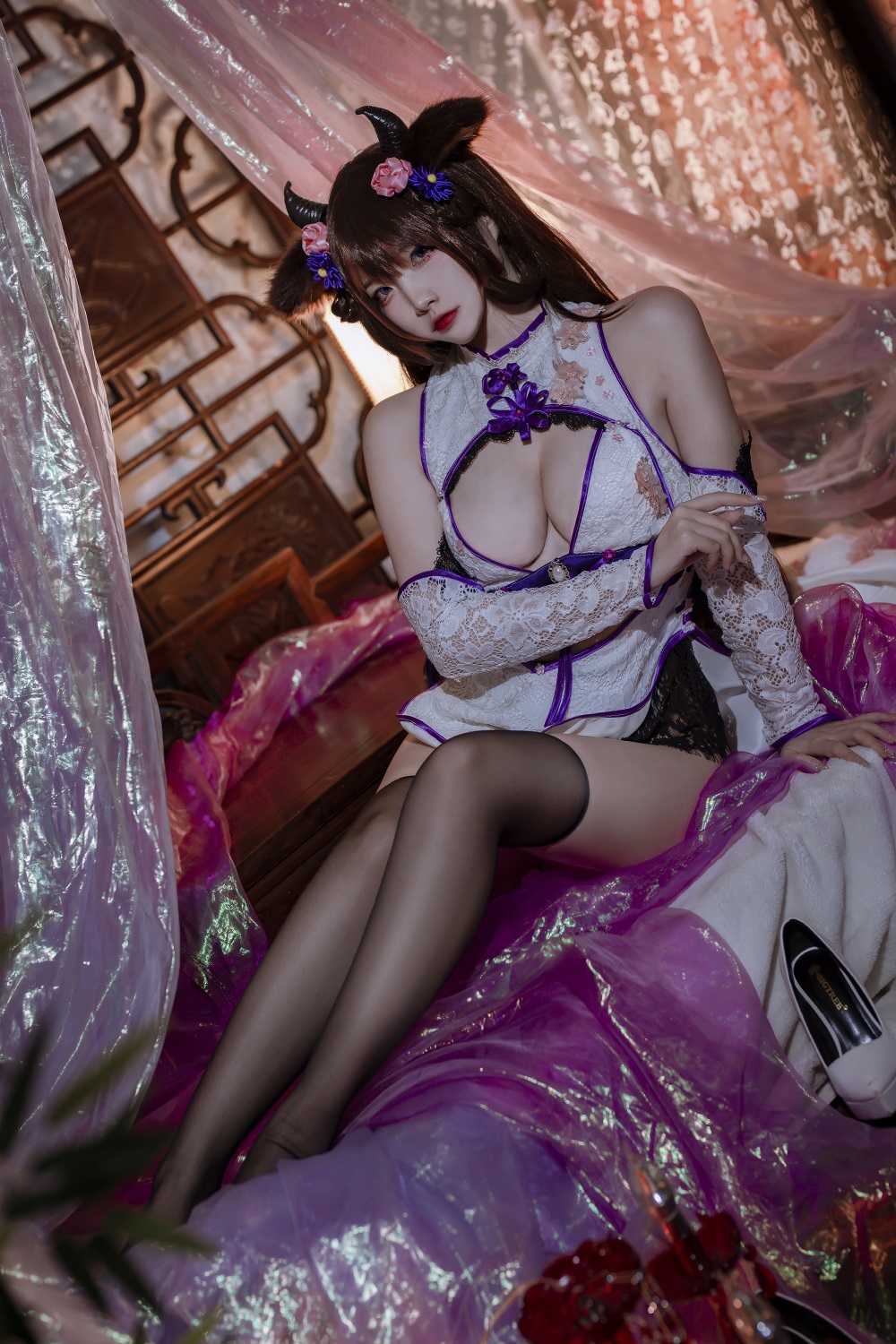 二佐Nisa-碧蓝航线-樫野旗袍[24P]