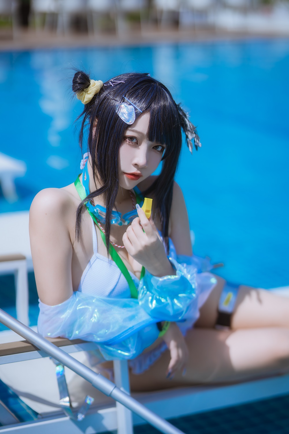 二佐Nisa-泰拉夏日纪事-羽毛笔泳装[25P]