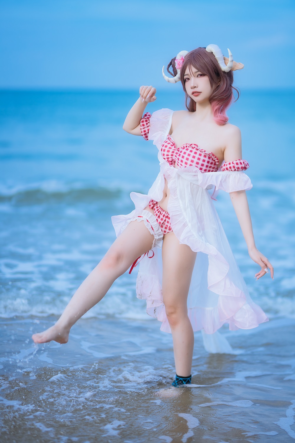 二佐Nisa-泰拉夏日纪事-艾雅法拉泳装[34P]