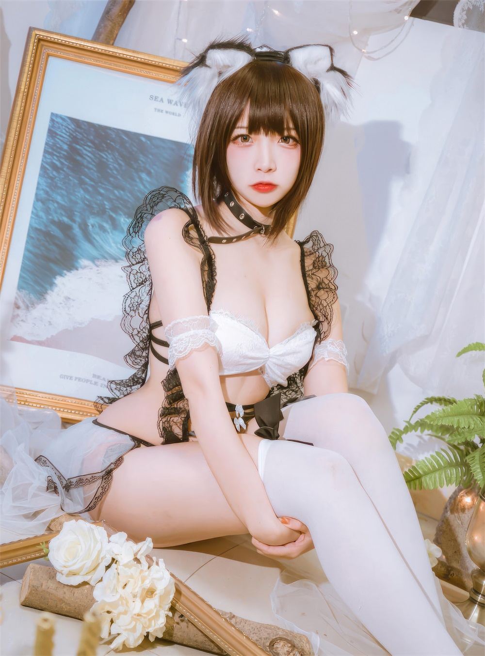 二佐Nisa-情人节·蕾丝猫娘[38P]