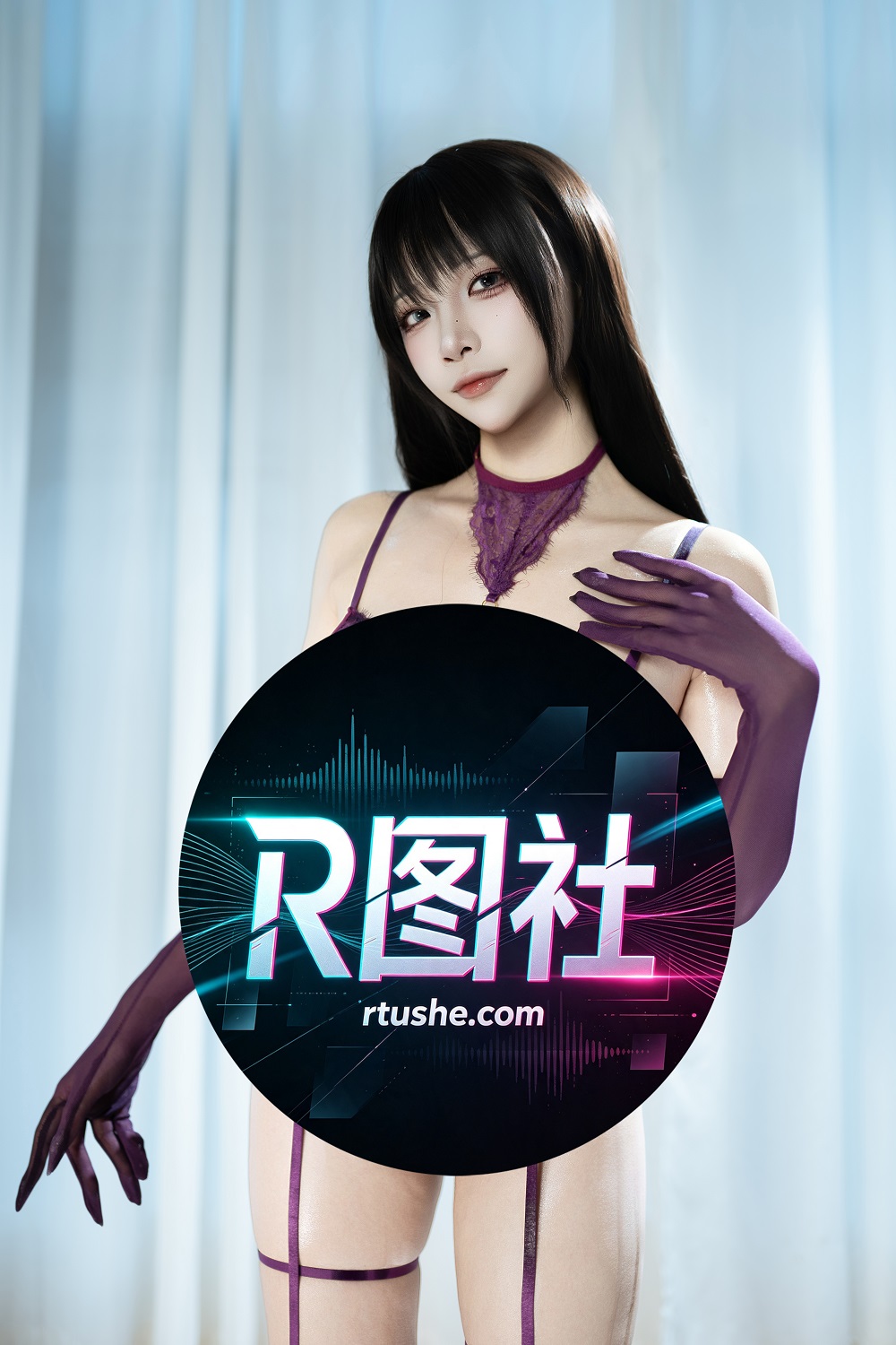 二佐Nisa-私房-紫内衣[70P+1V]