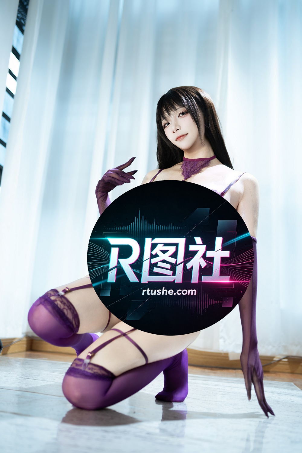 二佐Nisa-私房-紫内衣[70P+1V]