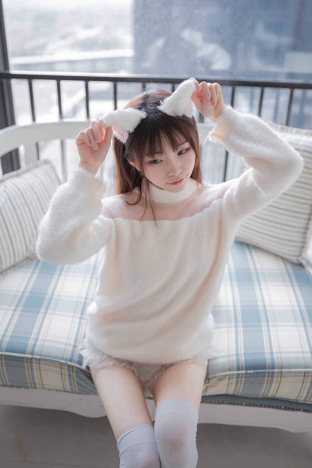 Kitaro_绮太郎-白猫女友[41P]