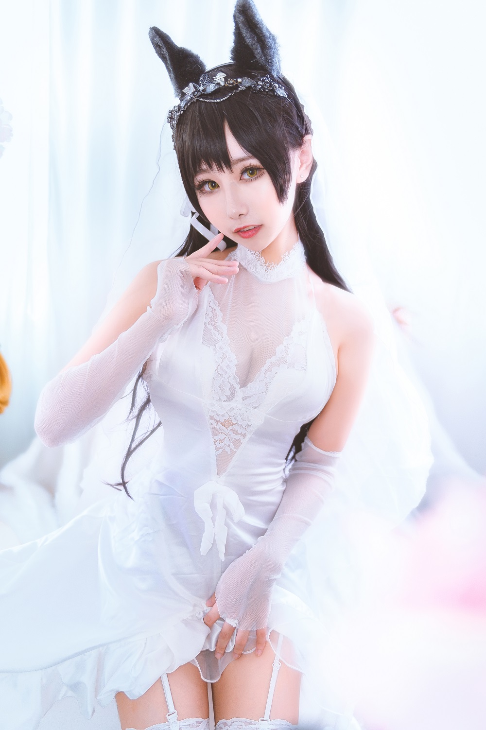 Momoko葵葵-爱宕花嫁[26P]