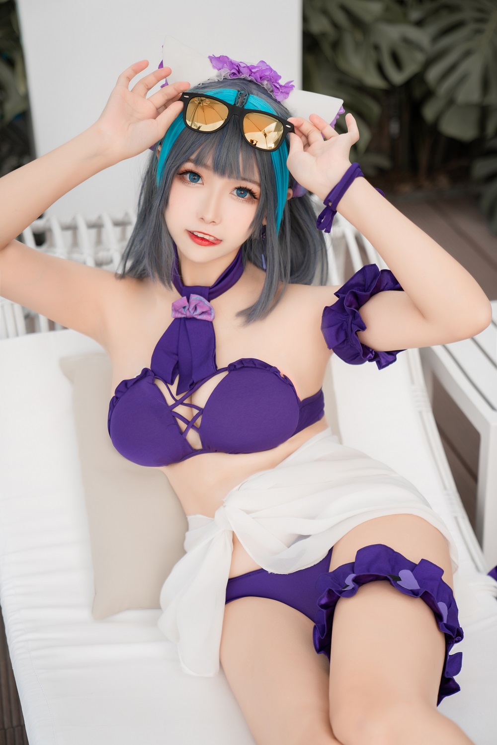 Momoko葵葵-柴郡泳装[41P+1V]